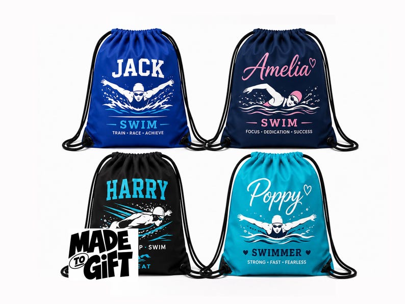 Personalised Swimming Bag