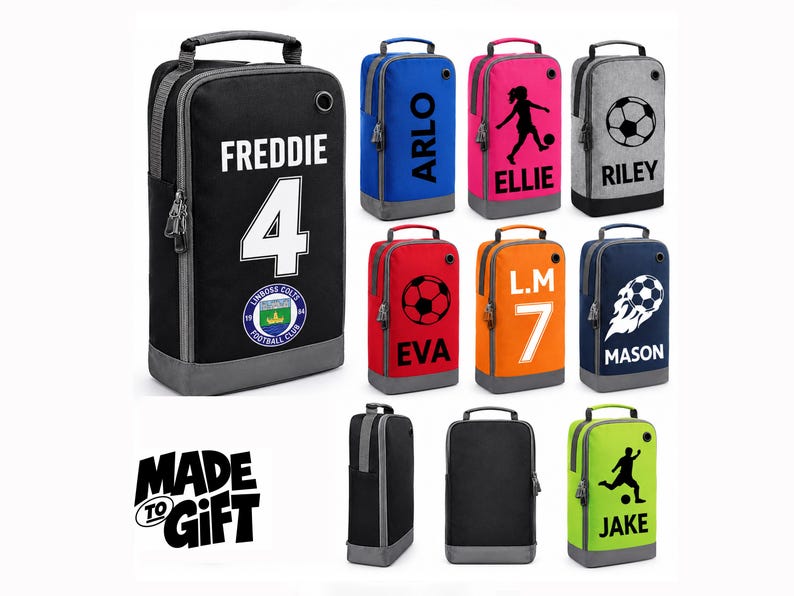 Personalised Football Boot Bag